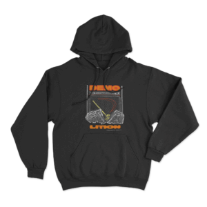 Demo Lition Unisex Hoodie Black