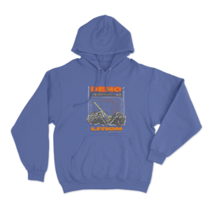 Demo Lition Unisex Hoodie Blue