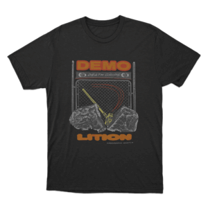 Demo Lition Unisex T Shirt Black
