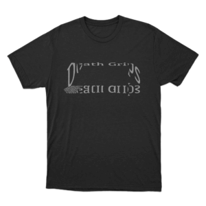 Distorted Death Grips Logo Unisex T Shirt Black