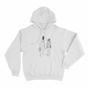 Money Store Unisex Hoodie White