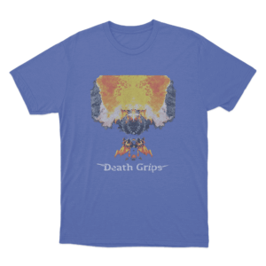 Tech Death Metal Tour Unisex T Shirt Blue